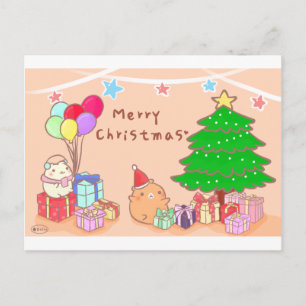 Fira julen helg vykort