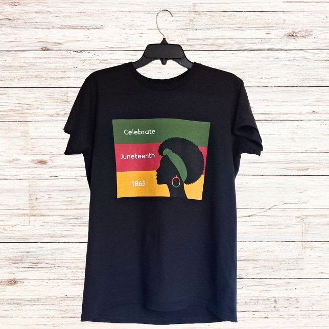 Fira Juneteenth 1865 Damtröja T Shirt (Skapare uppladdad)
