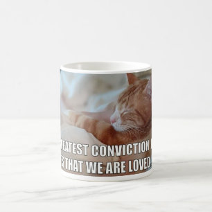 Fira KÄRLEK - den mest underbara övertygelsen ä Kaffemugg