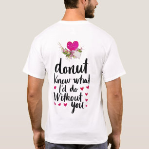 Fira kärlek med Alla hjärtans dag T Shirt