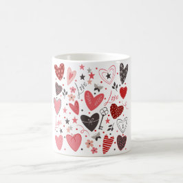 Fira Kärlek med alla sidor: Alla hjärtans dag Kaffemugg