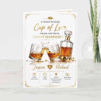 "Fira kärlek med whisky och romantik" Kort