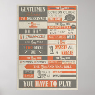 Fira Klubb x Chess-Klubb Poster