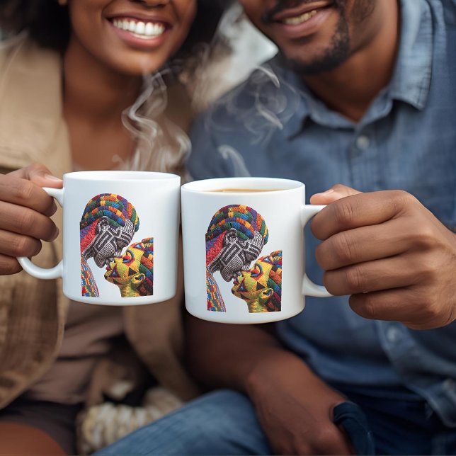 Fira konsten att quiltning kaffemugge kaffemugg (Skapare uppladdad)
