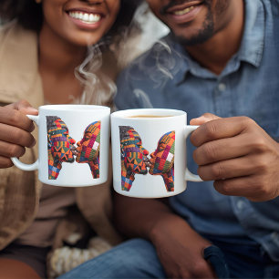 Fira konsten att quiltning kaffemugge kaffemugg
