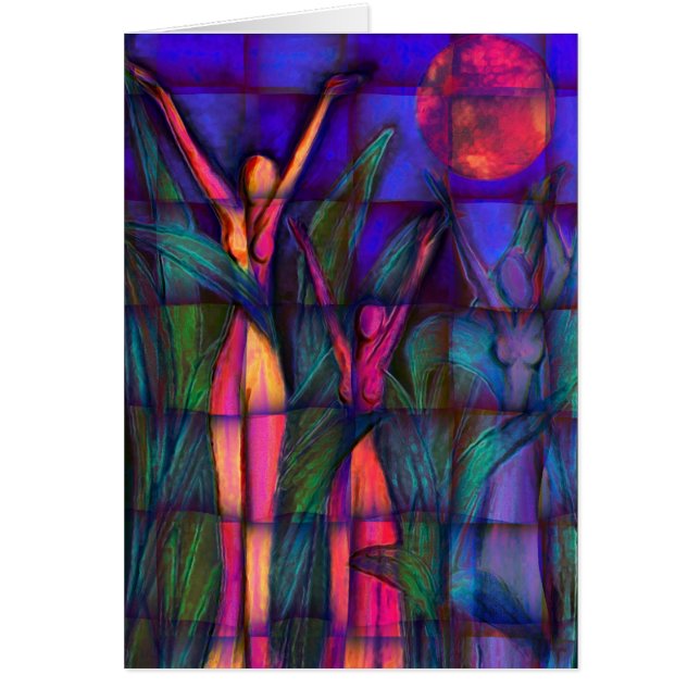 Fira (kort) hälsningskort (Framsidan)