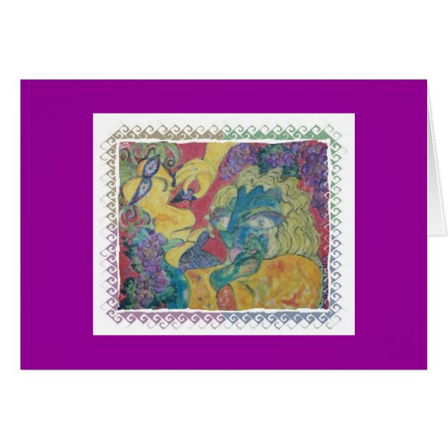 Fira kortet hälsningskort (Framsidan Horizontal)