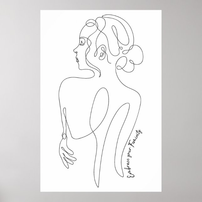 Fira kvinnan i dig - Bygga upp din kvinnlighet Poster (Framsidan)