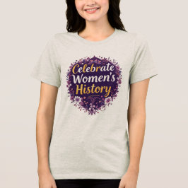 Fira kvinnors historiemånad t shirt