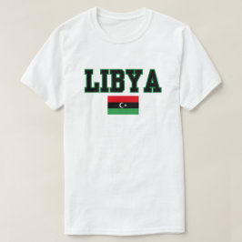 Fira libyskt Pride med Vibrate Flagga T-shirt