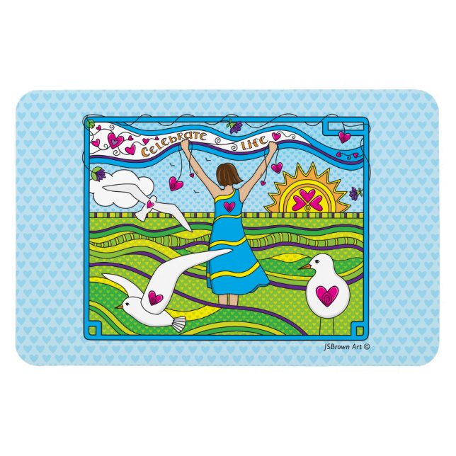 Fira Liv Flexibel Magnet 6"x4" (Horisontell)