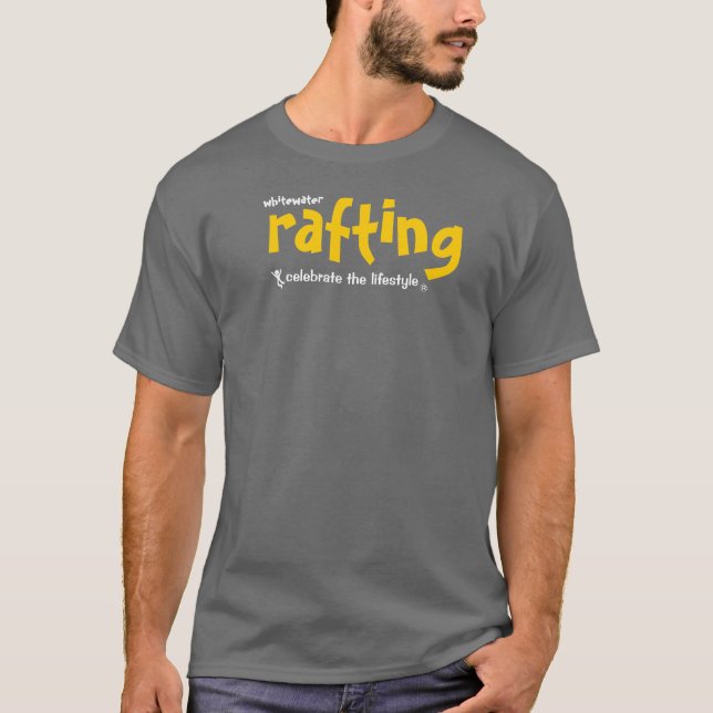 fira livsstilen - rafting t-shirt (Framsida)