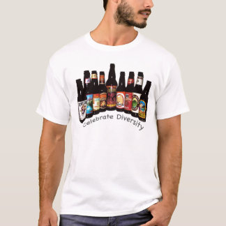 Fira mångfald tee shirt