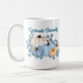 Fira mångfalds pumpa kaffemugg