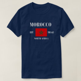 Fira Marockos Pride med Vibrate Flagga T-Shirt