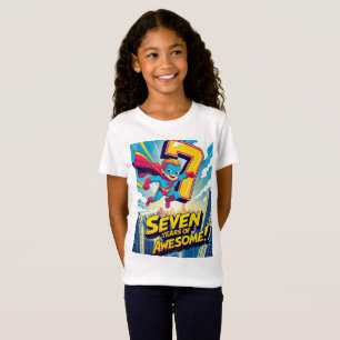 fira med dessa sju år av fantastisk t shirt