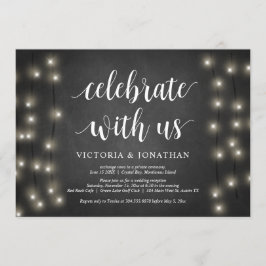 Fira med oss, Strängljus, Bröllopsutflykt Inbjudningar