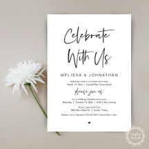 Fira med oss, Svart, Bröllop Elopement