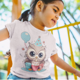 Fira med Uggla-tastiska födelsedag T Shirt