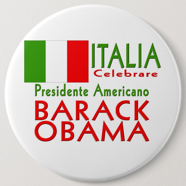 FIRA minnessaken för den presidentObama Knapp (Framsida)