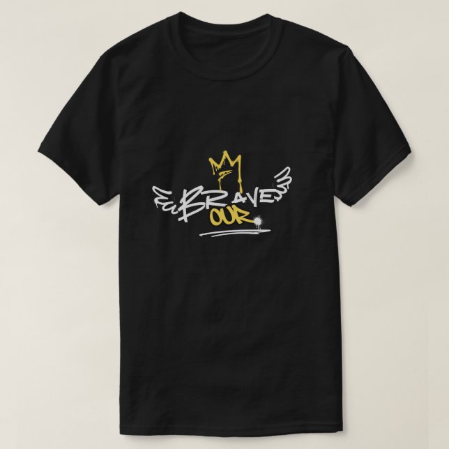 “Fira mod: Vår modiga ande” T Shirt (Design framsida)