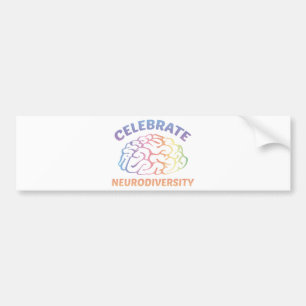 Fira neurodiversitet bildekal
