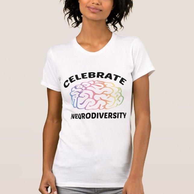Fira neurodiversitet tee shirt (Framsida)