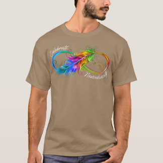 Fira Neurodiversity ADHD Deserve-uppskattning T Shirt