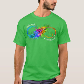 Fira Neurodiversity ADHD Deserve-uppskattning T Shirt
