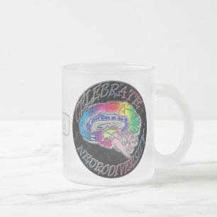 Fira Neurodiversity den Monogrammed muggen Frostad Glasmugg