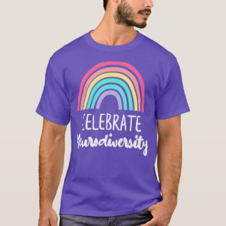 fira neurologisk mångfald10 t shirt