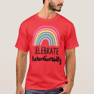 fira neurologisk mångfald7 t shirt