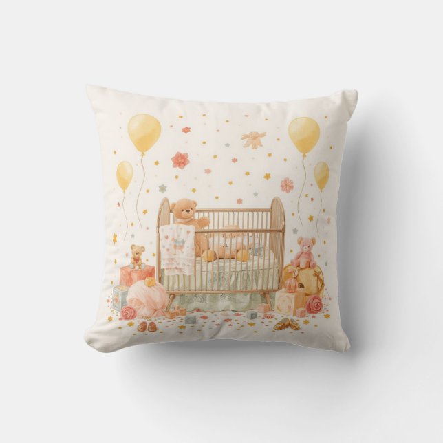 fira nyfödd bebis kudde (Framsida)