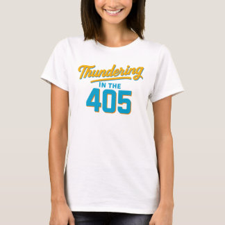 Fira Oklahomas basketbal med hög och låg vikt T Shirt