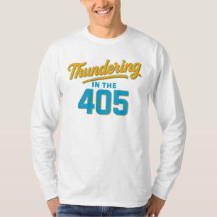 Fira Oklahomas basketbal med hög och låg vikt T Shirt