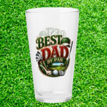 Fira pappa med det glas han förtjänar