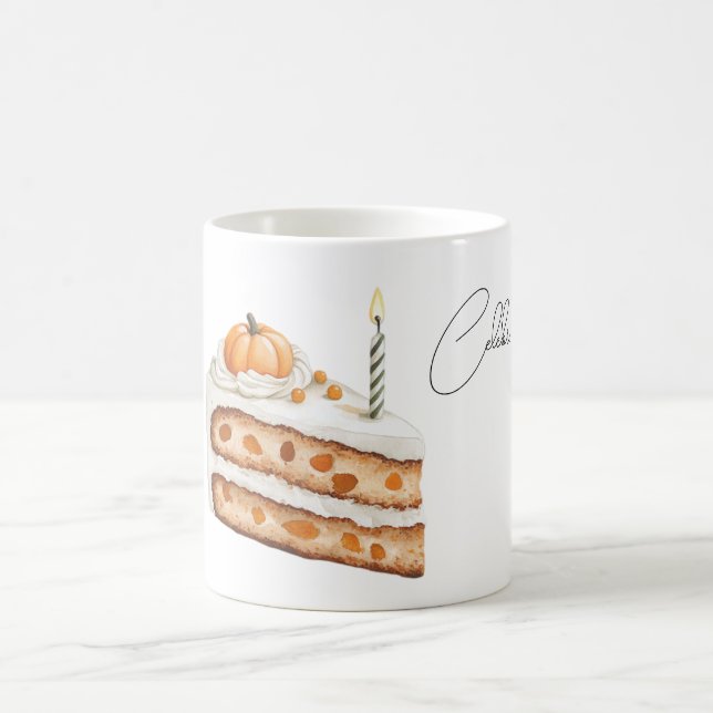 Fira Pumpkakstårta Ljus   Kaffemugg (Center)