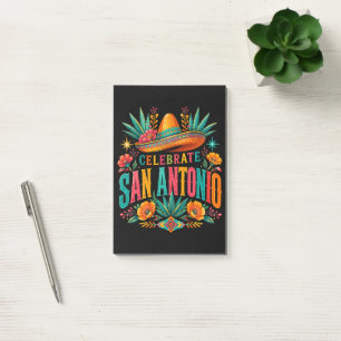 Fira San Antonio 2026 Fiesta-kultur Post-it Block