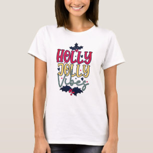 Fira säsongen med en rolig julgaranti t shirt