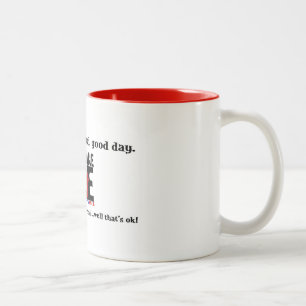 Fira segern varje morgon! Två-Tonad mugg