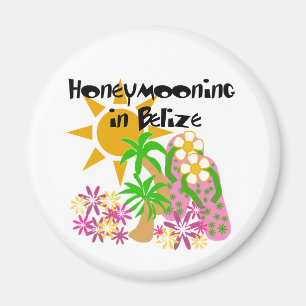 Fira smekmånad i Belize Magnet