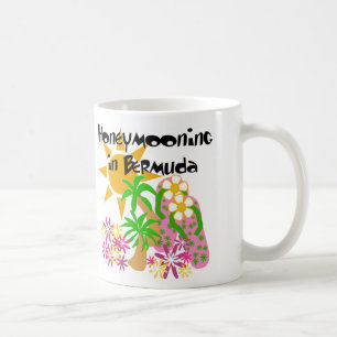 Fira smekmånad i Bermuda Kaffemugg