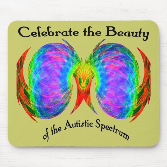 Fira spectrumen Mousepad Musmatta (Framsidan)