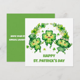 Fira St. Patrick's Day Julkort