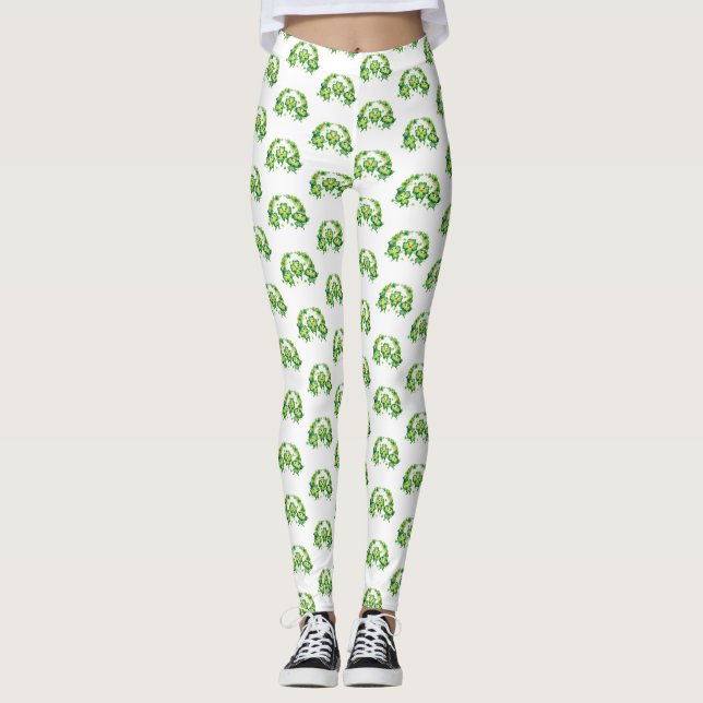 Fira St. Patrick's Day Leggings (Framsida)