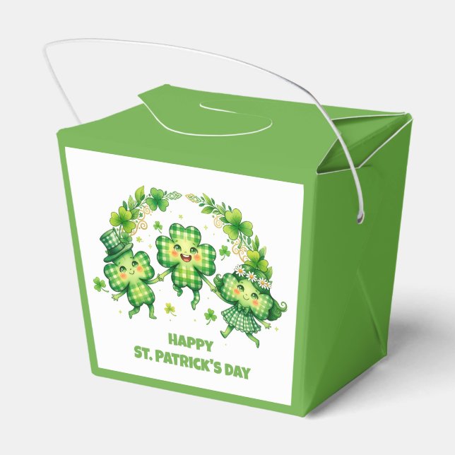 Fira St. Patrick's Day Presentaskar (Baksidan Sidan)