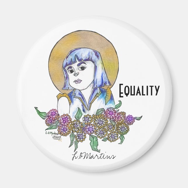 Fira Starka Women Magnets Magnet (Framsidan)