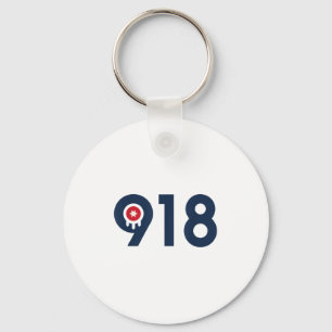 Fira The Nine One Eight Tulsa Oklahoma 918 Ar Nyckelring