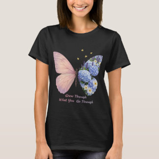 Fira tillväxt, motståndskraft och förvandling m t shirt