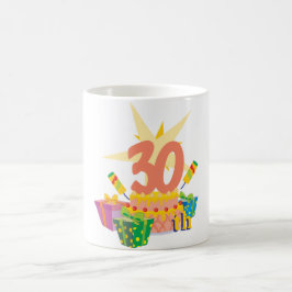 fira trettio unga år kaffemugg